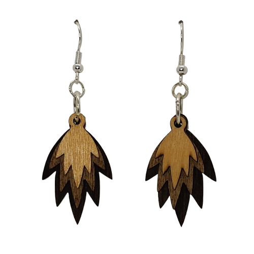 Tri-Tone Layered Leaf