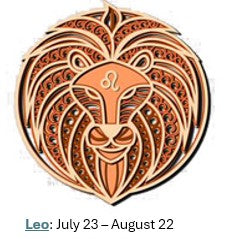 Leo Zodiac – Radiant Pride in Natural Layers