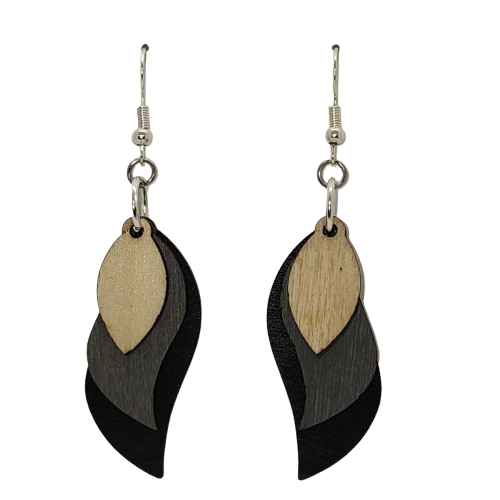 Tri-Tone Layered Leaf