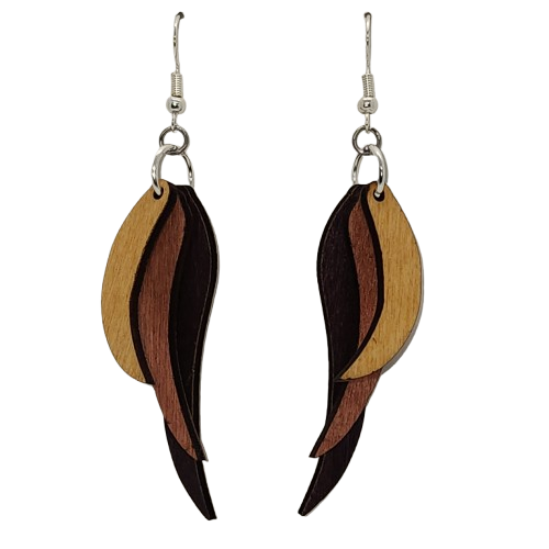 Tri-Tone Layered Leaf